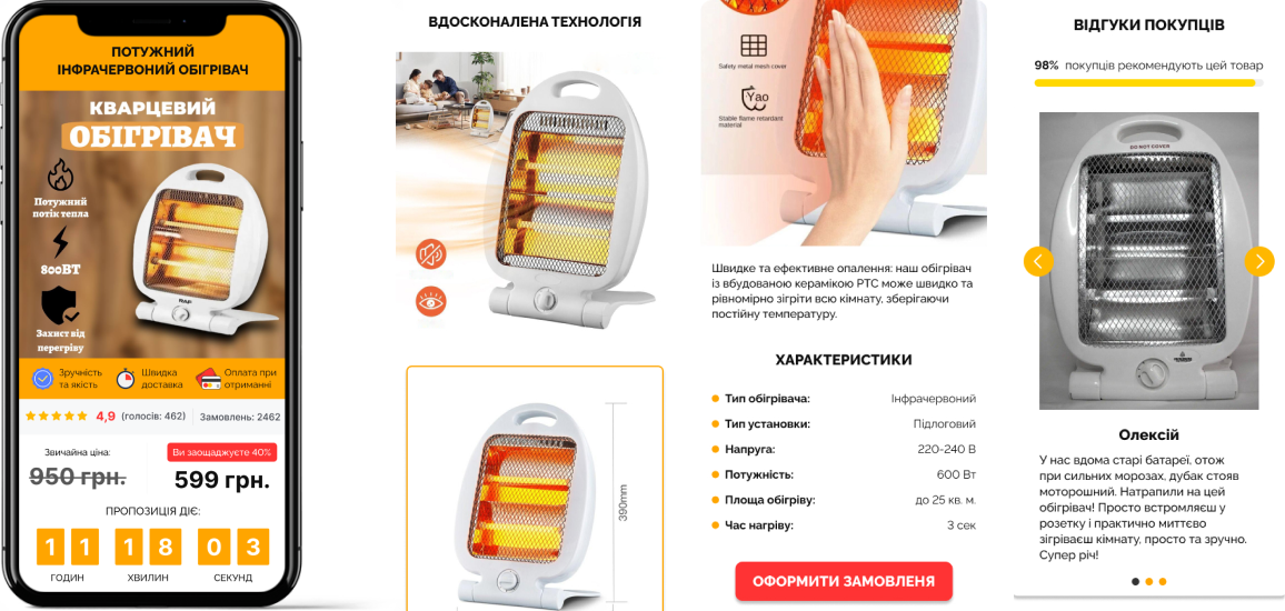 Шаблон сайту